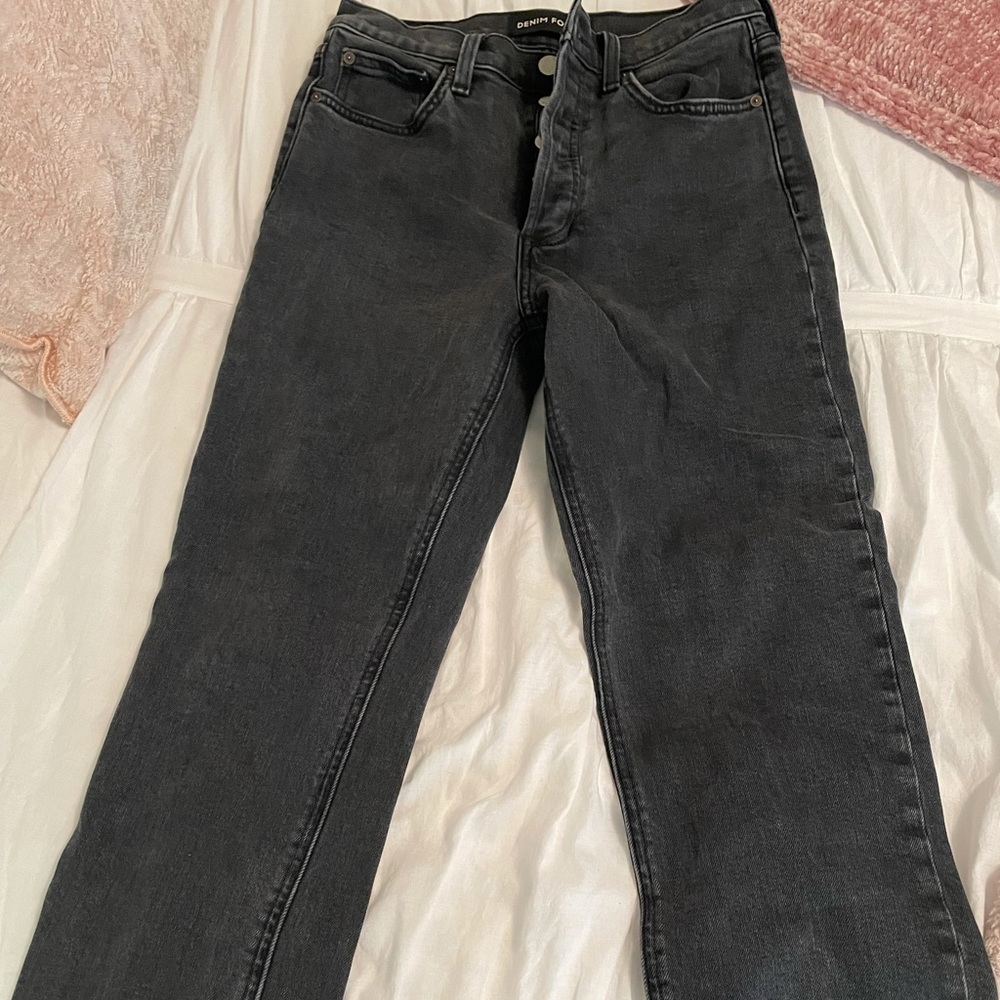 Aritzia Denim Forum Arlo High Rise Straight 26